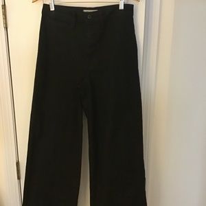 Madewell wide leg trousers